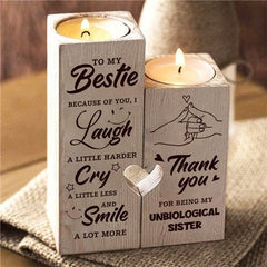 49% OFF - Smile A Lot More - Candle Holder