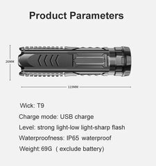 🔥Multifunctional Rechargeable Flashlight🔥