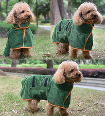 2023 Hot Sale🔥Super Absorbent Drying Dog Coat Bathrobe Towel(49% OFF TODAY💥)