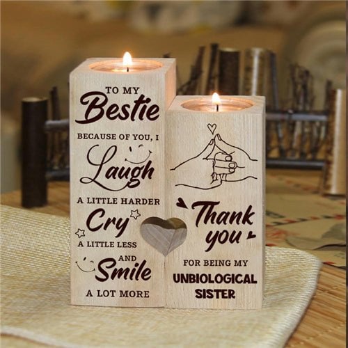 49% OFF - Smile A Lot More - Candle Holder