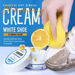 BUY 2 GET 1 FREE TODAY🎉White Shoe Cleaning Cream(cleaning sponge for free today🎁)