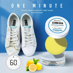 BUY 2 GET 1 FREE TODAY🎉White Shoe Cleaning Cream(cleaning sponge for free today🎁)