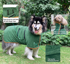 2023 Hot Sale🔥Super Absorbent Drying Dog Coat Bathrobe Towel(49% OFF TODAY💥)