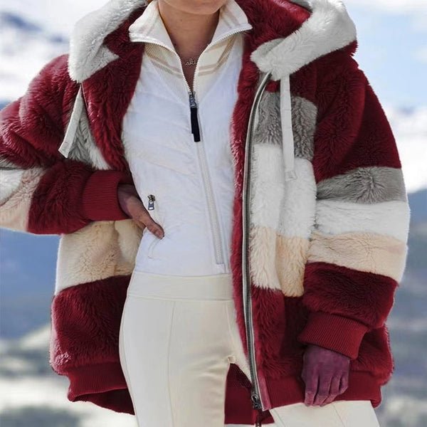 🎅Sale - 49% OFF🔥Contrasting Padded Coat🐑🔥HOT SALE🎉