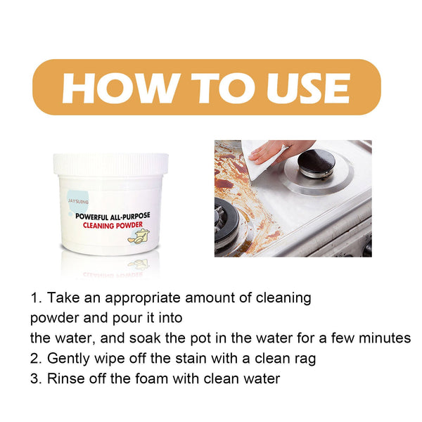 🔥Buy 2 Get 1 Free-Powerful Kitchen All-purpose Powder Cleaner