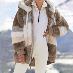 🎅Sale - 49% OFF🔥Contrasting Padded Coat🐑🔥HOT SALE🎉